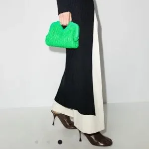 サンダル・ミュール BOTTEGA VENETA FW21 DOT SOCK MULES (673780_V10M06100) Bottega Veneta Dot Sock Mules in Neptune | FWRD